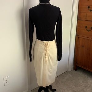 Cream Wolford Skirt